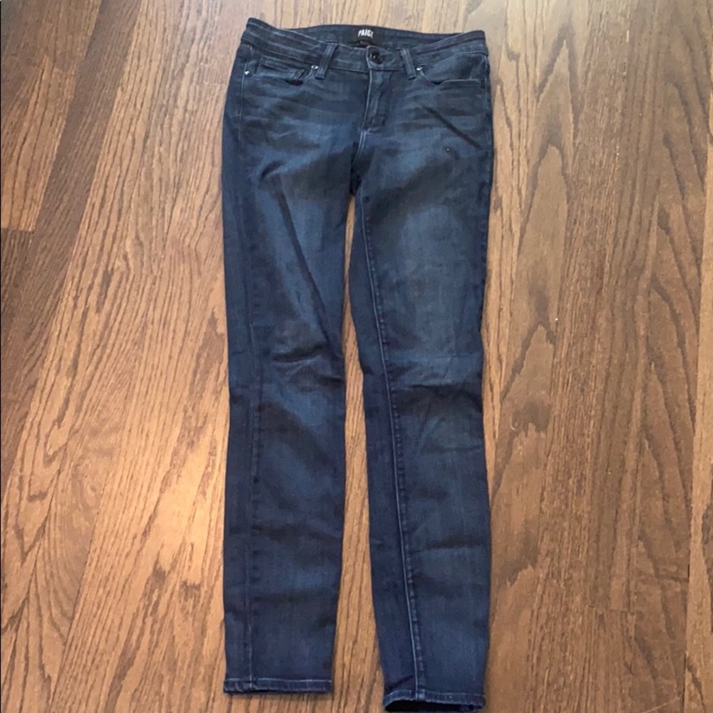 Paige Size 27 skinny Jeans dark Wash